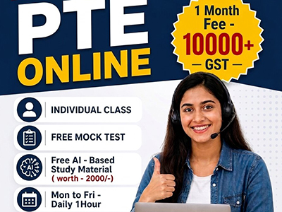 Best PTE Online coaching centre in India